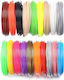 PLA 3D Printer Filament 1.75mm Multicolour 20pcs Refill