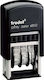 Trodat Printy 4810 Round Date Stamp in Greek Language with Black Ink (Μiscellaneous colours)