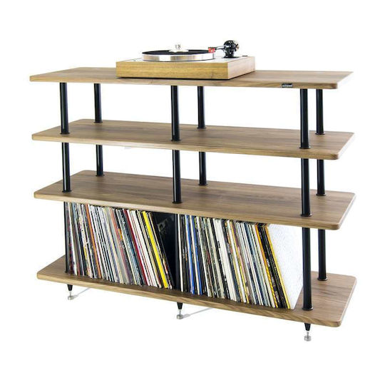 Solidsteel Rack 4 Επιπέδων Καφέ 128x95.8x41cm