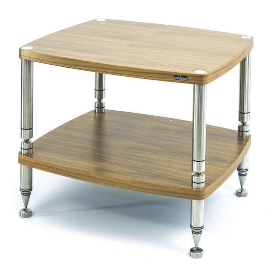 Solidsteel Rack 2 Levels Brown 64.5x54x56.1cm