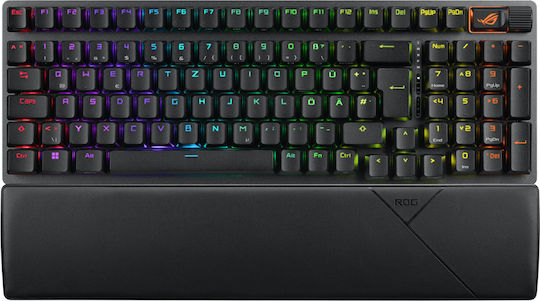 Asus Rog Strix Scope II 96 Kabelloses Gaming-Technik Tastatur mit ROG NX Schnee Schaltern und RGB-Beleuchtung (Englisch (US))