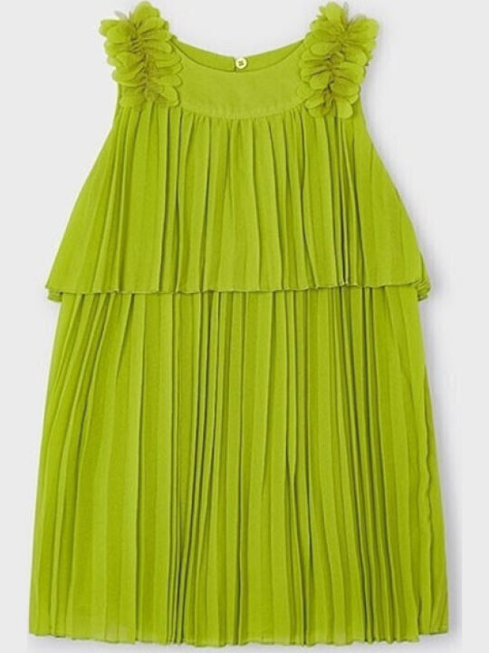 Mayoral Kinderkleid Ärmellos Green