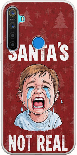 Santa's Not Real Realme 5 5i 5s Flexible TPU Transparent Silicone