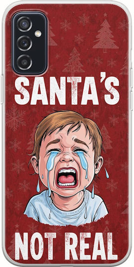 Santa's Not Real Samsung Galaxy M52 5g Flexible Tpu Διάφανη Σιλικόνη