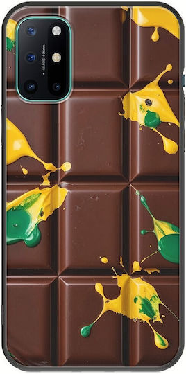 Dubai Chocolate Oneplus 8t Black TPU Black Silicone