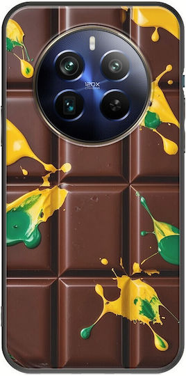 Dubai Chocolate Realme 12+ 5g Black TPU Black Silicone