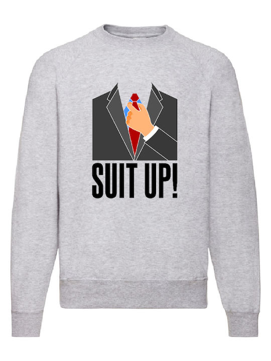 Fruit of the Loom Sweater How I Met Your Mother No21 Φούτερ Γκρι