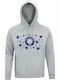 Hoodie Unisex Organic " You Look Sus Among Us " Grey Melange