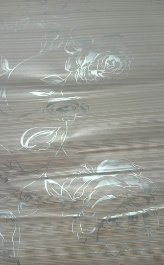 Adhesive Wrapping Paper for Gift Brown 45cm.