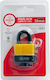 Golddoor Steel Padlock Brass with Key 30mm 1pcs