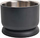 XLBoom Einfache Champagners Inox mit Abmessungen 33.5x33.5x24.5cm Black