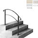 Balustradă Reglabilă din Fier Vevor 3ft pentru 3 Trepte Exterioare 3fthwtyfsblack001v0