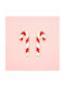 Coucou Suzette Earrings with Clip made of Steel Gold Plated