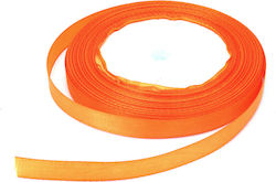 Κορδέλα Πορτοκαλί Σατέν Διπλής Όψης 6mm X 10 Μέτρα Tatu Moyo