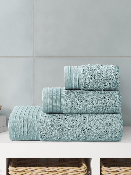Casa Colori Facecloth 50x100cm Turquoise Weight...