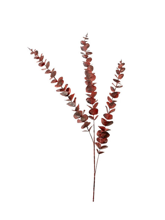 Burgundy Leaf Branch 110cm