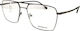 Moritz Metal Eyeglass Frame Gray 11493 MJ03