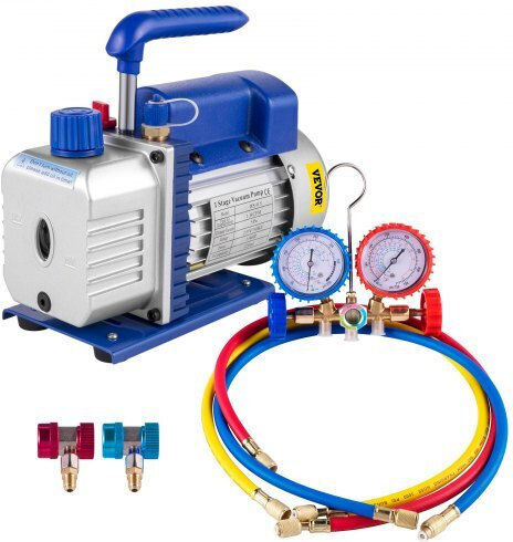 Vevor Electric Vacuum Pump 1.8 CFM 1-4 HP ZKB ZJ 1V2
