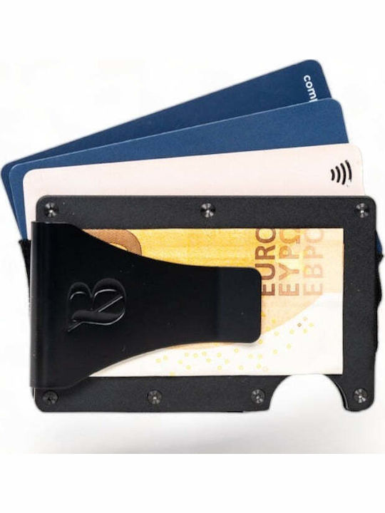 Money Clip με RFID Μαύρο