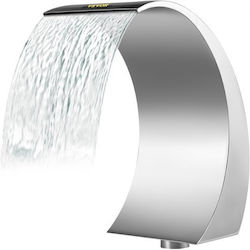 Vevor Wasserfall Für Pool In Silber