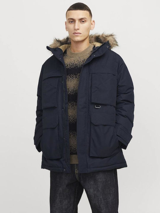 Jack & Jones Geacă de Iarnă Parka cu protecție ...