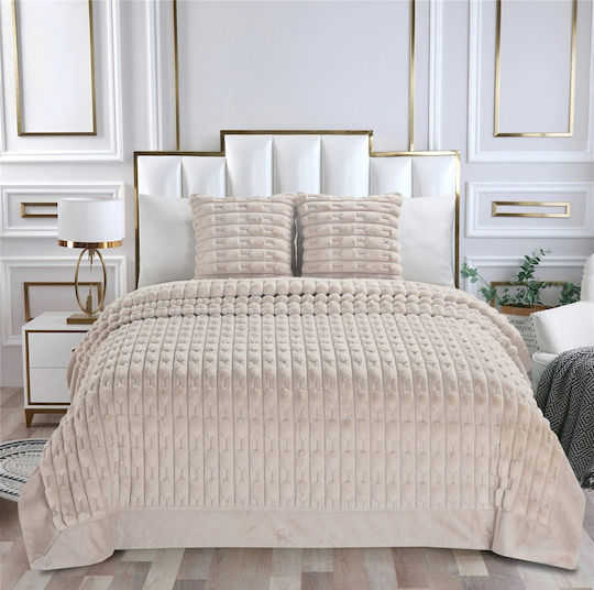 Liolios Home Boggi Υπέρδιπλη 220x240εκ. Lt Beige Liolios Home Boggi Υπέρδιπλη 220x240εκ. Lt Beige