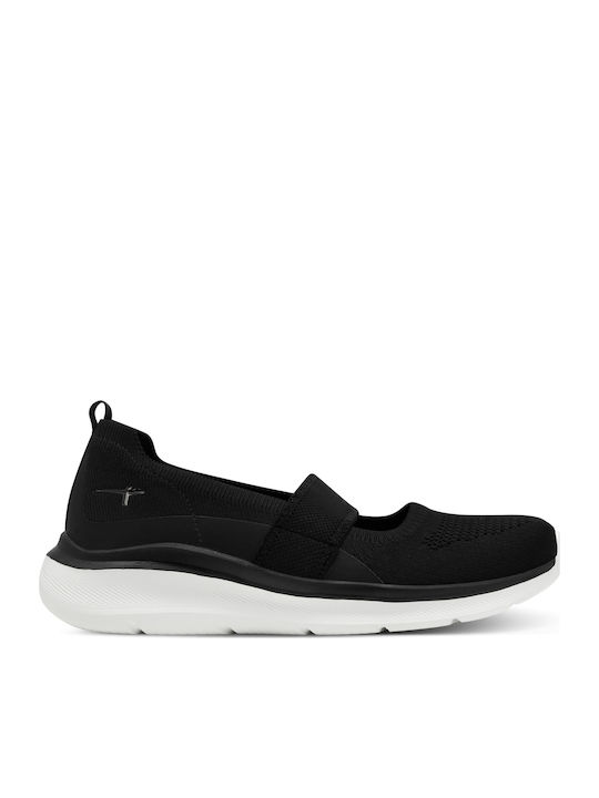 Tamaris Anatomic Fabric Ballerinas Black