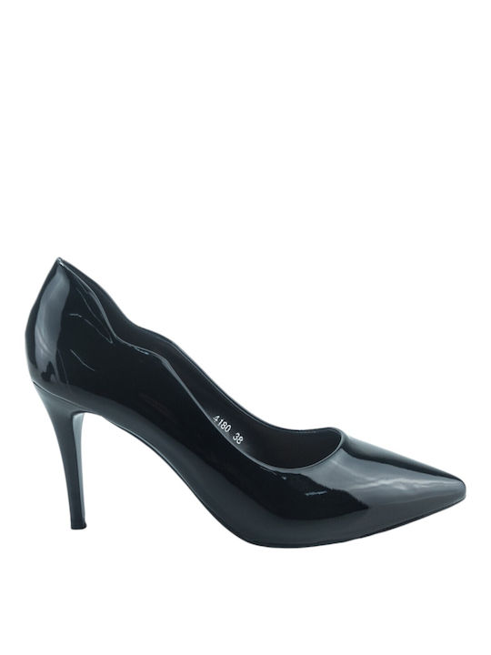 Plato Black Heels