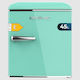 Cecotec Kühlschränke Mini Bar 45Es H55xB44.7xT5...