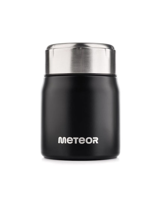 Meteor Δοχείο Φαγητού Inox Θερμός Γκρι 500ml