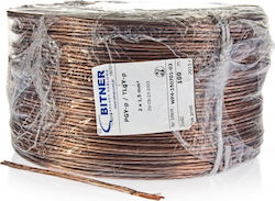 Bitner Bitner Bitsound Pgy-p Tlgy Lautsprecherkabel 2x1mm2 Rolle 100m 13420019 5902956338679