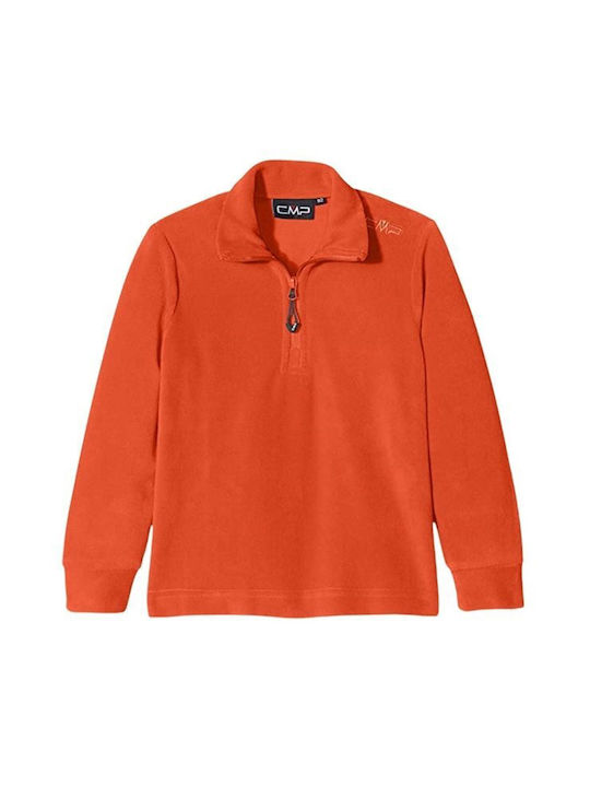 CMP Παιδική Μπλούζα Μακρυμάνικη Κόκκινη Fleece