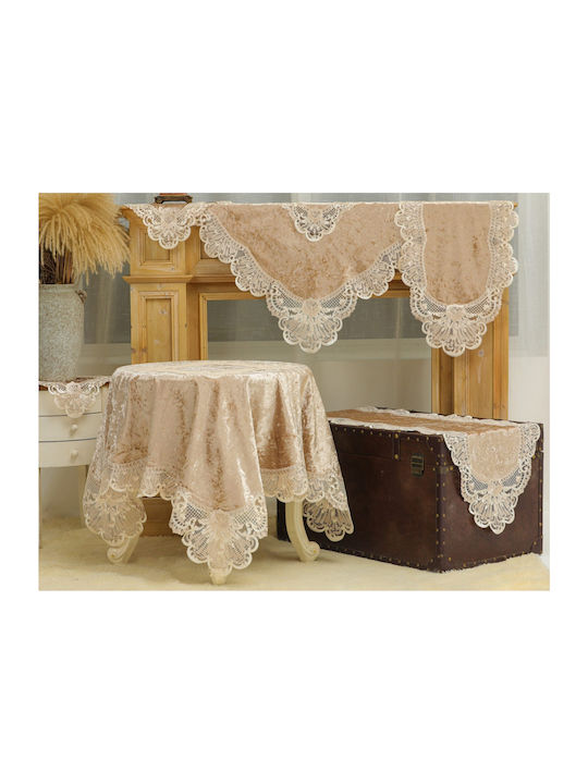 Liolios Home Ράνερ Julia Μπεζ 40x160εκ.