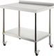Vevor Steel Workbench L76.2xD60.96xH88.9cm