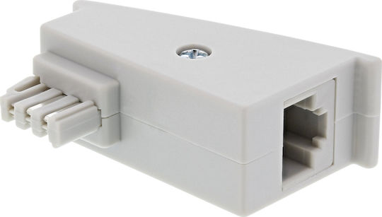 Inline Inline Tae-f Dsl Adapter Βύσμα Tae-f Στην Υποδοχή Rj45 8p2c Fritzbox Γκρι 14071767 4043718266340