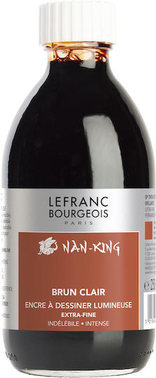 Lefranc Bourgeois Ανταλλακτικό Μελάνι για Πένα Καφέ 250ml