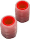 ATL Bicycle Valve Cap Red