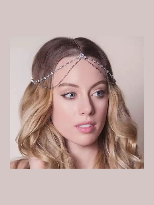 Κόσμημα Ζιργκόν Ασημί Glory Bride Ac1 Hair Duty Hrd-ac1