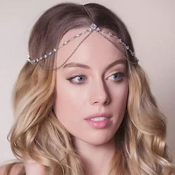 Κόσμημα Ζιργκόν Ασημί Glory Bride Ac1 Hair Duty Hrd-ac1