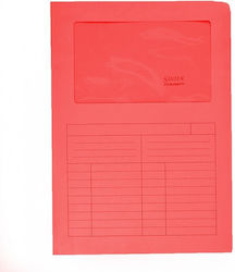 Sintex Window Folder 50 Pieces Red