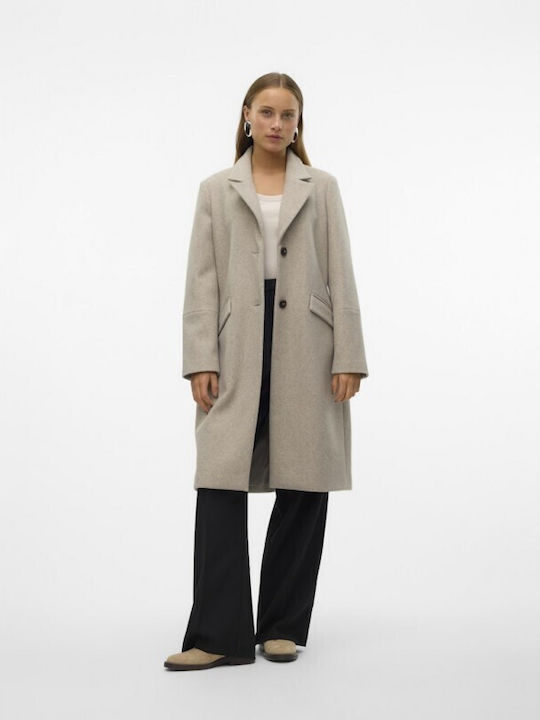 Vero Moda Women's Coat beige