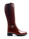 Softies Riding Boots with Zipper / Rubber Tabac Brown