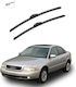 Front Wiper Blade Set Audi A4 1994-2000 530mm 530mm 21" & 21" 2 Pieces Carro 245113