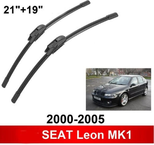 Set de lamele ștergătoare față 53cm 48cm Seat Leon Mk1 2000-2005 21" + 19" 2 bucăți Carro 245108