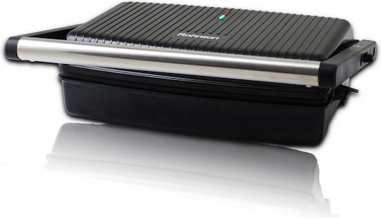 Rohnson Nostalgia Τοστιέρα για 2 Τοστ 1500W Μαύρη