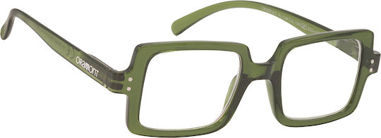 Oramont Reading Glasses +2.00 in Green color 1149