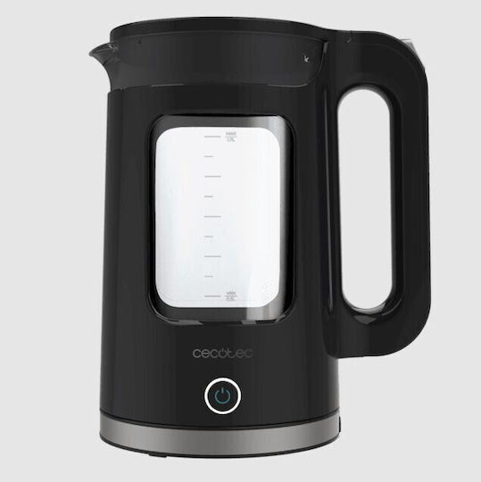 Cecotec Thermosense 330 Glassy Kettle 1.7lt 2200W Black