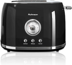 Rohnson Nostalgia Φρυγανιέρα 2 Θέσεων 800W