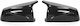 Capace Oglindă Compatibile BMW Seria 5 E60 2007-2010 BMW Seria 5 F10 2009-2010 Negru Lucios Design M Cleme Înlocuiesc Capacele Originale