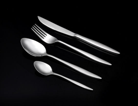 SP Tableware Sifnos Сет ножове и вилице Неръждаеми Сребрист 24бр